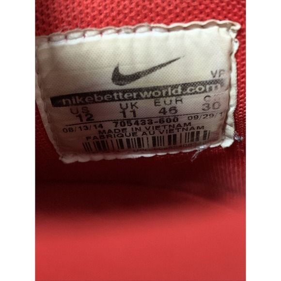 Nike Mens Dunk Comfort Python Red 705433-600 Lace Up Sneakers Shoes Size 12 - Picture 7 of 7